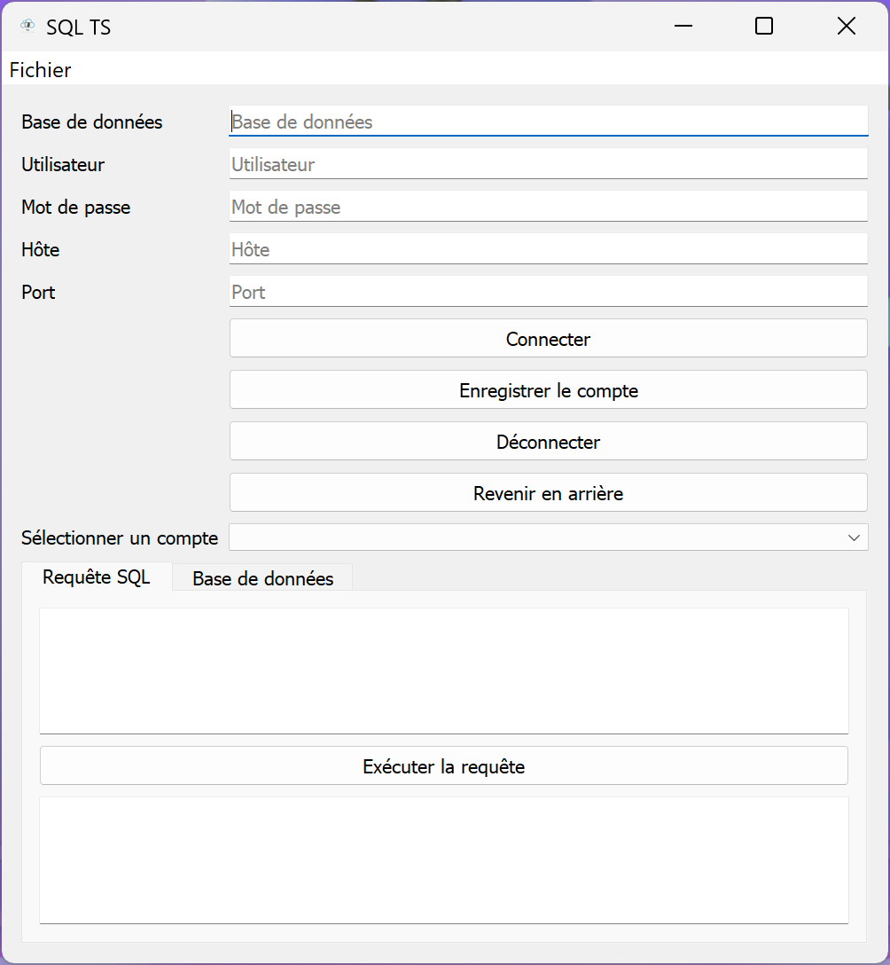 Logiciel SQL